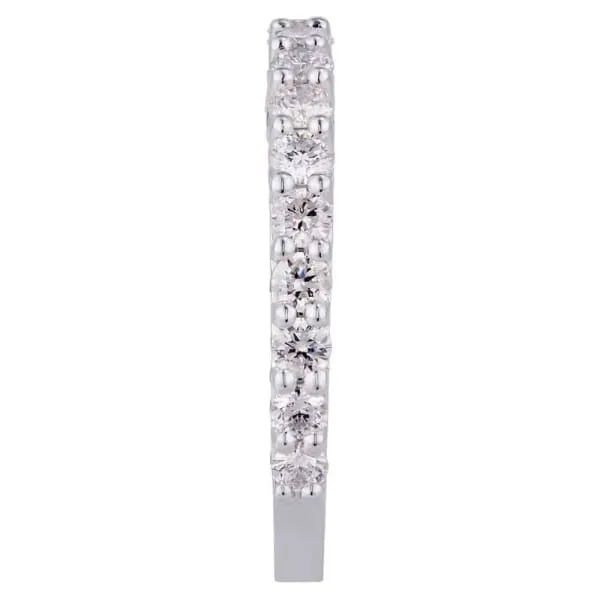 Diamond Source NYC Rings Natural Round Brilliant Fancy Diamond Band Set in 18K White Gold 140ct tw Diamond Source NYC Rings Natural Round Brilliant Fancy Diamond Band Set in 18K White Gold 140ct tw