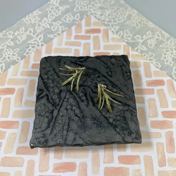 Earrings Michael Michaud Rosemary Petite Herb Post Earrings