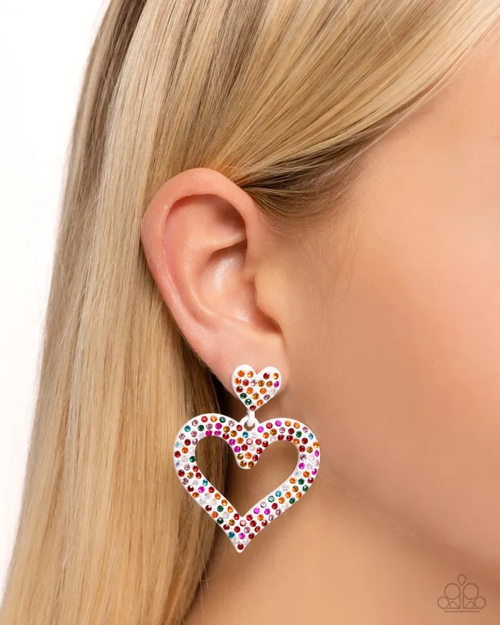 Earrings Paparazzi Earring Dazzling Deed Multi Paparazzi Jewelry