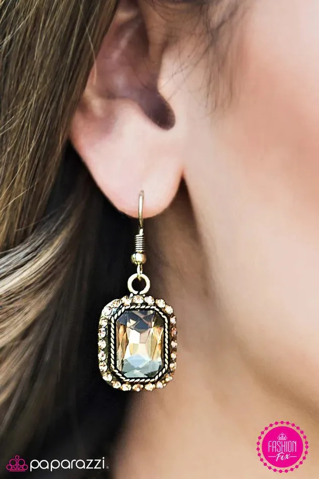 Earrings Paparazzi Earring Its A Bling Thing Brass Paparazzi Jewelry