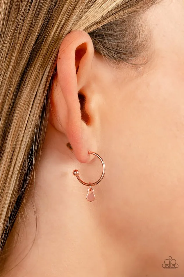 Earrings Paparazzi Earring Modern Model Copper Paparazzi Jewelry