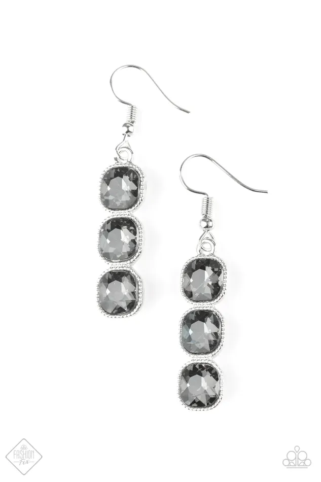 Earrings Paparazzi Earring Toast To Timeless Silver Paparazzi Jewelry