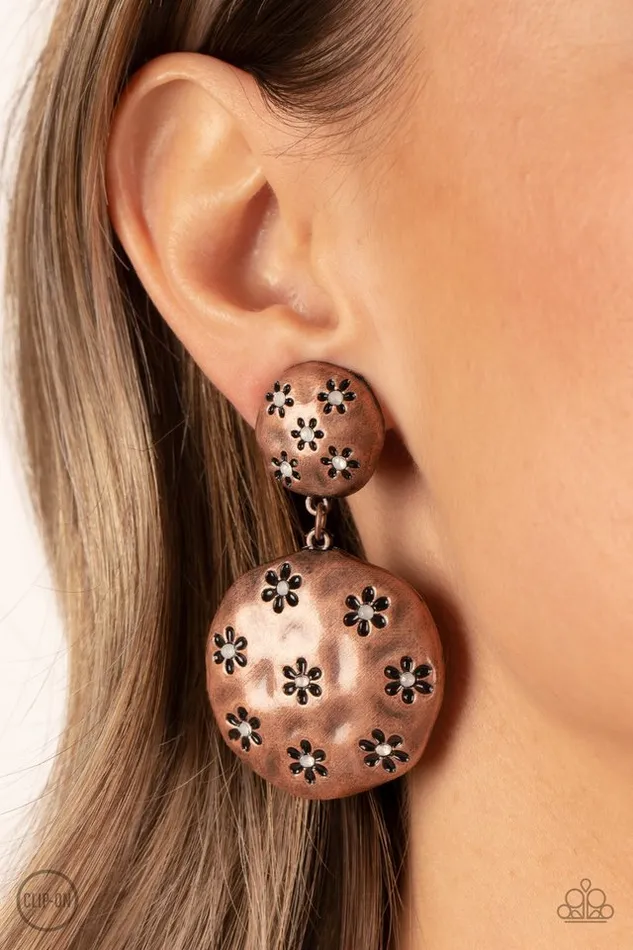 Earrings Paparazzi Jewelry Paparazzi Earring Industrial Fairytale Copper