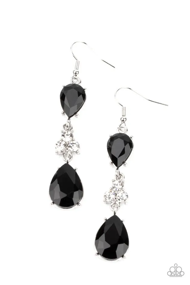 Earrings Paparazzi Jewelry Paparazzi Earring Once Upon a Twinkle Black Earrings Paparazzi Jewelry Paparazzi Earring Once Upon a Twinkle Black