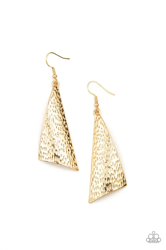 Earrings Paparazzi Jewelry Paparazzi Earring Ready The Troops Gold Earrings Paparazzi Jewelry Paparazzi Earring Ready The Troops Gold