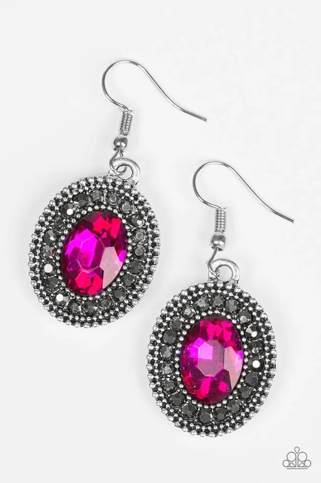 Earrings Paparazzi Jewelry Paparazzi Earring Wonderfully West Side Story Pink