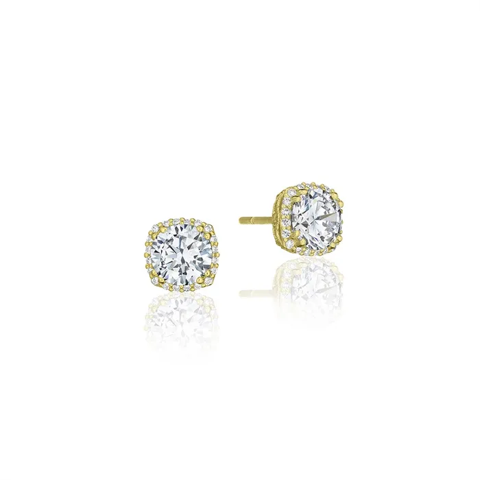 Earrings Tacori Tacori 14K Yellow Gold Dantela Diamond Bloom Earring Mounts 65mm Earrings Tacori Tacori 14K Yellow Gold Dantela Diamond Bloom Earring Mounts 65mm