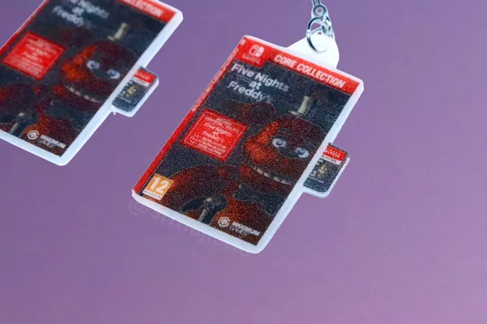 Five Nights at Freddys Core Collection Nintendo Switch 2D Game detailed Handmade Earrings Sam Makes Things Earrings
