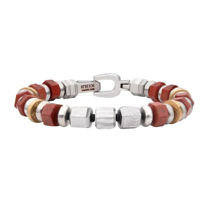 Inox Stainless Steel Bushido Rei Respect Bracelet Inox Bracelets