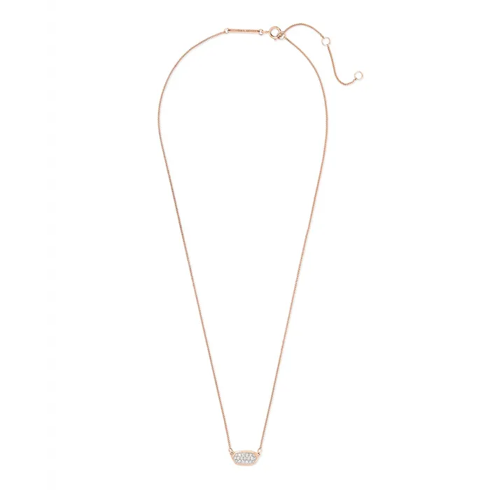 Kendra Scott 14K Rose Gold Lisa Necklace Kendra Scott Necklaces
