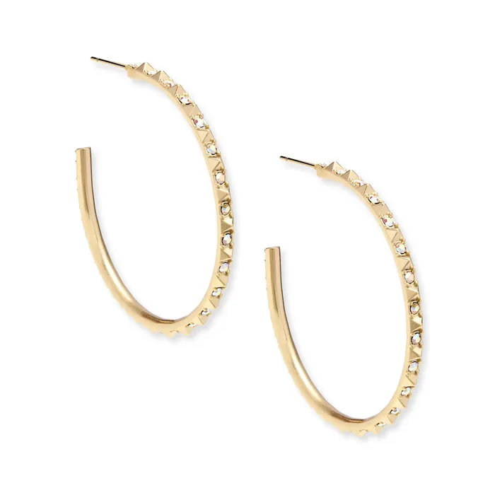 Kendra Scott Earrings Kendra Scott Veronica Earring in Gold with Iridescent Crystal Kendra Scott Earrings Kendra Scott Veronica Earring in Gold with Iridescent Crystal