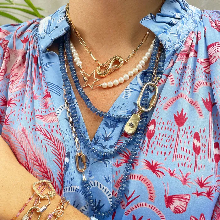 Marla Aaron Marla Aaron 18K Gold Pushmipullyu Lock PreStyled Sets