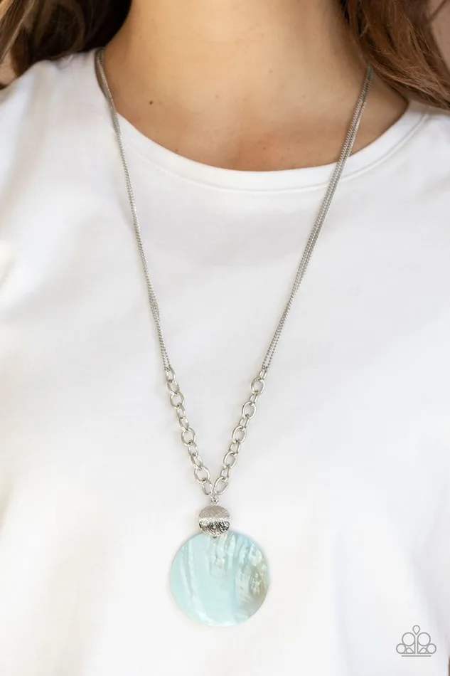 Necklaces Paparazzi Jewelry Paparazzi Necklace A TopSHELLer Blue