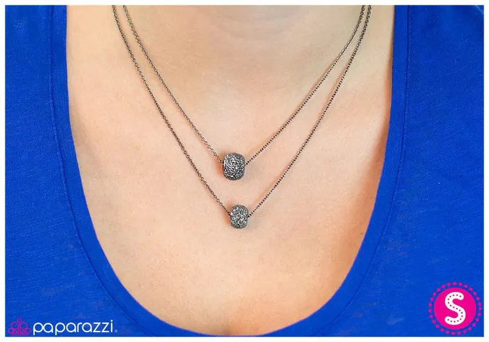 Necklaces Paparazzi Jewelry Paparazzi Necklace Disco Inferno Black