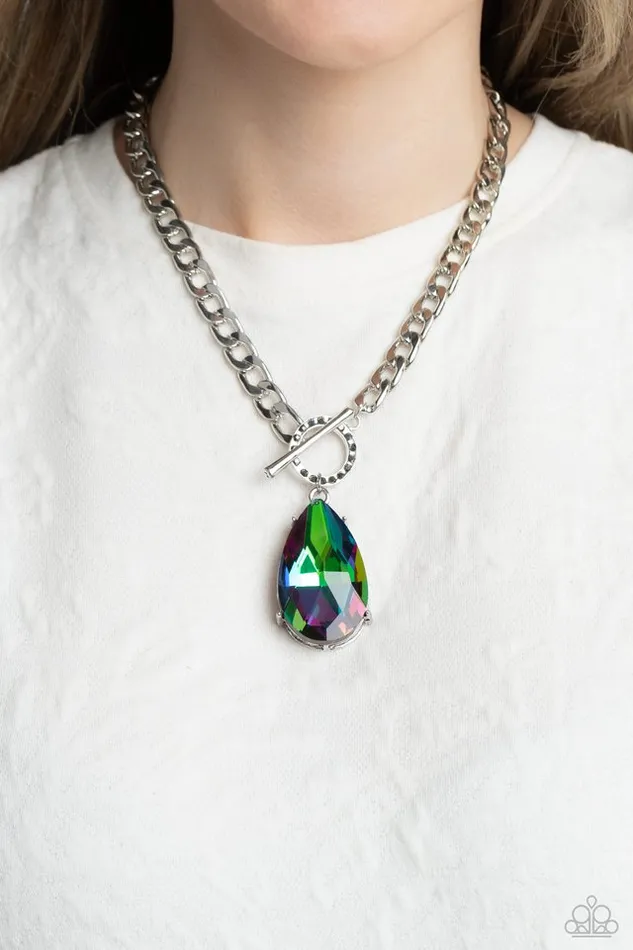Necklaces Paparazzi Jewelry Paparazzi Necklace Edgy Exaggeration Multi