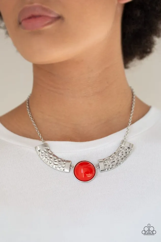 Necklaces Paparazzi Jewelry Paparazzi Necklace Egyptian Spell Orange