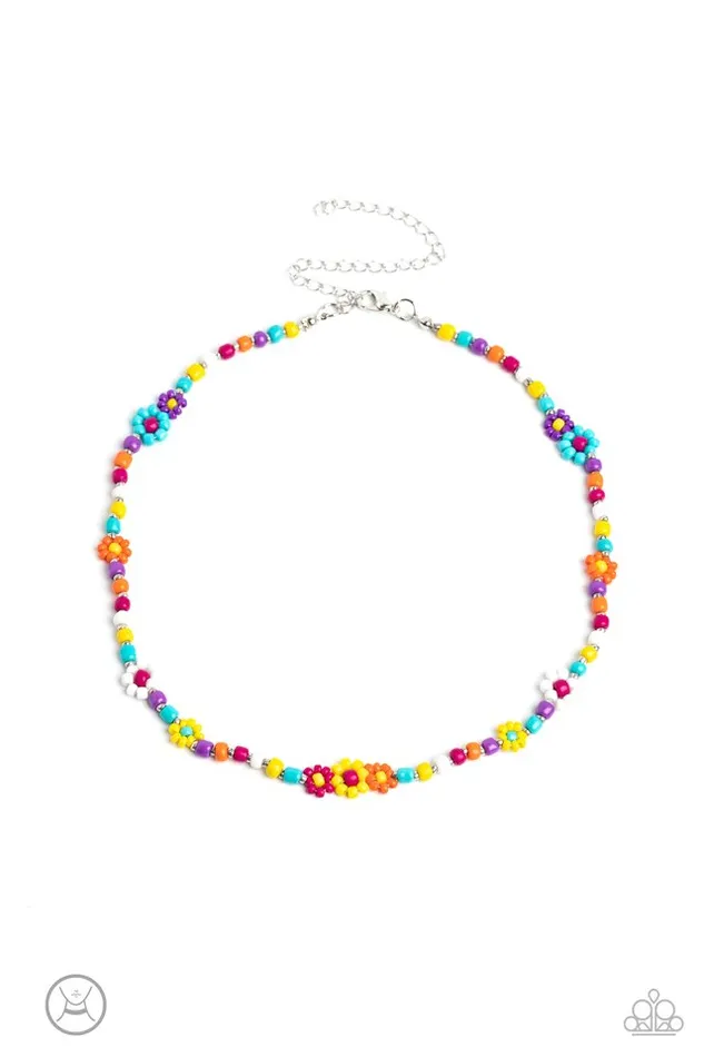Necklaces Paparazzi Jewelry Paparazzi Necklace Flower Child Flair Multi BLMT Necklaces Paparazzi Jewelry Paparazzi Necklace Flower Child Flair Multi BLMT