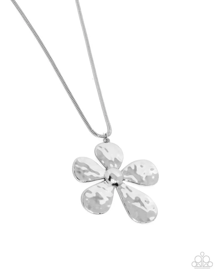 Necklaces Paparazzi Jewelry Paparazzi Necklace Gratifying Garden Silver Necklaces Paparazzi Jewelry Paparazzi Necklace Gratifying Garden Silver