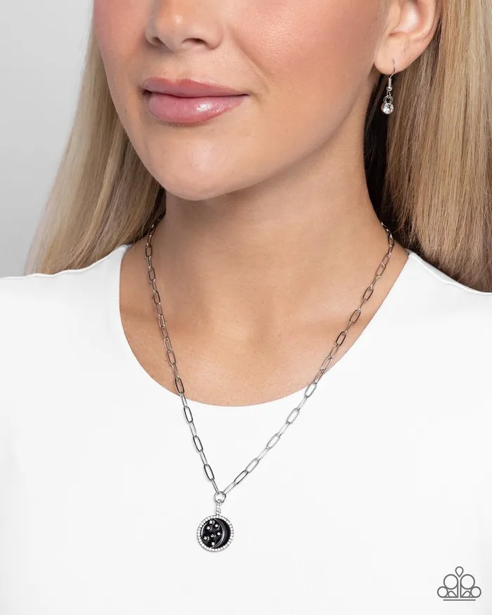 Necklaces Paparazzi Jewelry Paparazzi Necklace Lunar Liaison Black