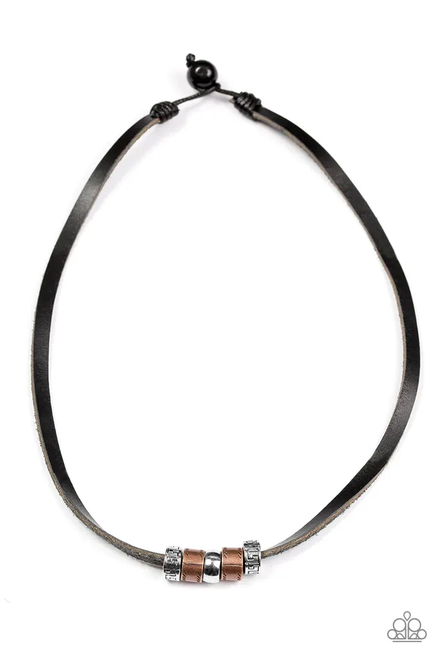 Necklaces Paparazzi Jewelry Paparazzi Necklace Mighty Montezuma Silver