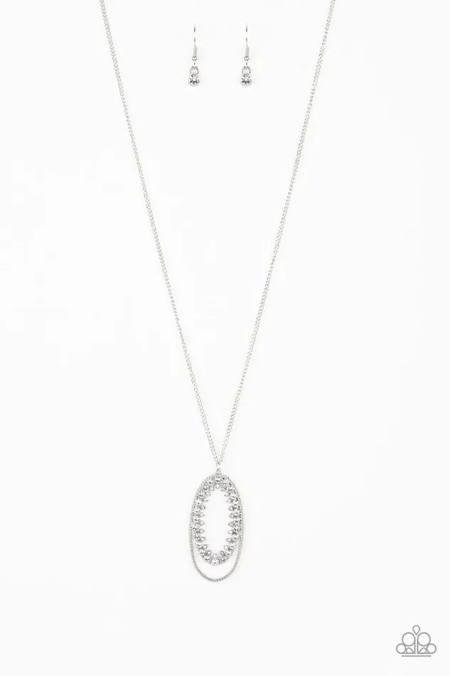 Necklaces Paparazzi Jewelry Paparazzi Necklace Money Mood White
