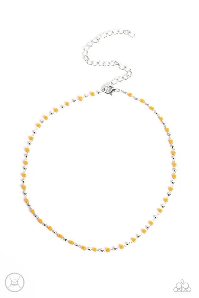 Necklaces Paparazzi Jewelry Paparazzi Necklace Neon Lights Orange Necklaces Paparazzi Jewelry Paparazzi Necklace Neon Lights Orange
