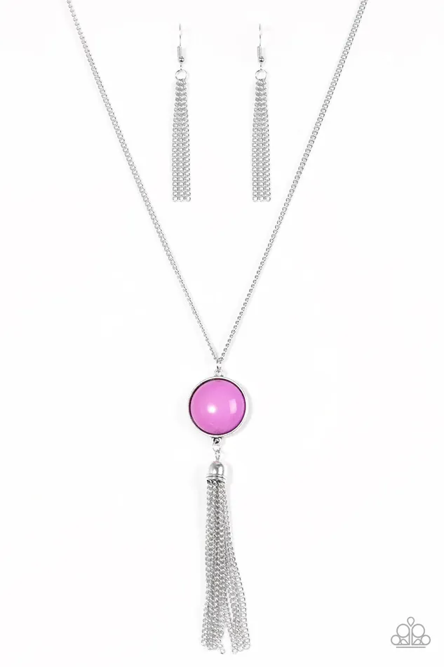 Necklaces Paparazzi Jewelry Paparazzi Necklace Pep In Your Step Purple