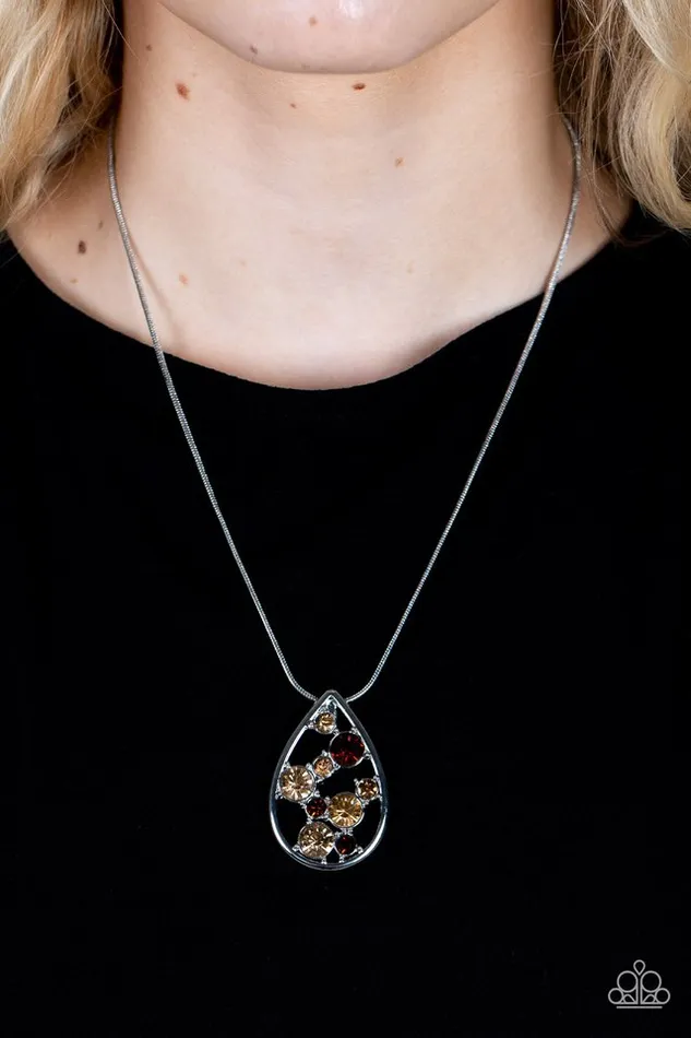 Necklaces Paparazzi Jewelry Paparazzi Necklace Seasonal Sophistication Brown