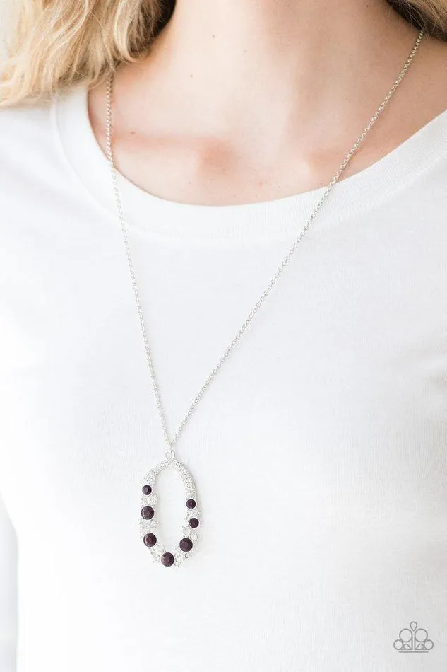 Necklaces Paparazzi Jewelry Paparazzi Necklace Spotlight Social Purple
