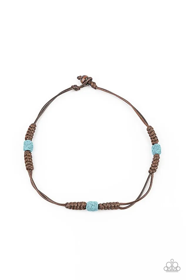 Necklaces Paparazzi Jewelry Paparazzi Necklace Volcanic Vagabond Blue Necklaces Paparazzi Jewelry Paparazzi Necklace Volcanic Vagabond Blue