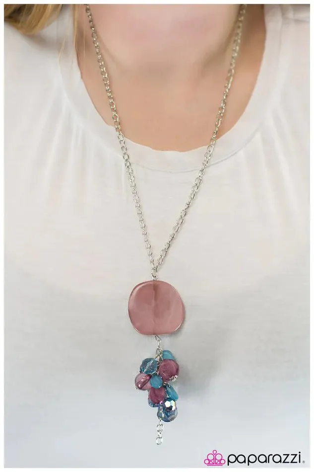Necklaces Paparazzi Necklace All Aglow Multi Paparazzi Jewelry
