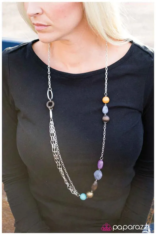 Necklaces Paparazzi Necklace Made for Each Other Multi Paparazzi Jewelry