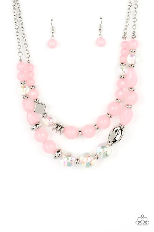 Necklaces Paparazzi Necklace Mere Magic Pink Paparazzi Jewelry Necklaces Paparazzi Necklace Mere Magic Pink Paparazzi Jewelry