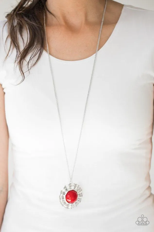 Necklaces Paparazzi Necklace My Primary Color Red Paparazzi Jewelry