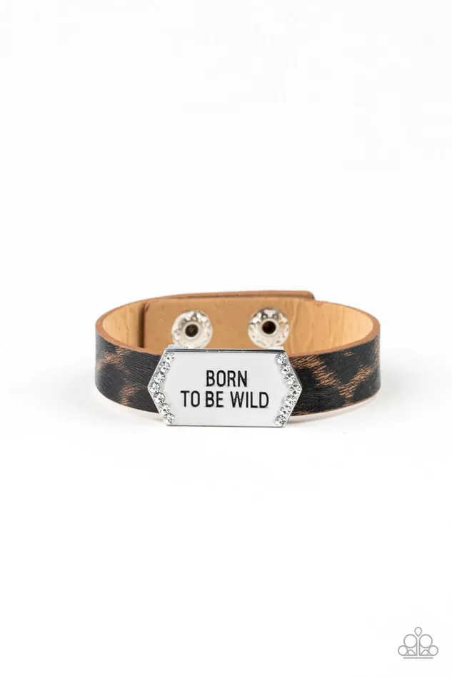 Paparazzi Bracelet Born To Be Wild Brown Paparazzi Jewelry Bracelets Paparazzi Bracelet Born To Be Wild Brown Paparazzi Jewelry Bracelets