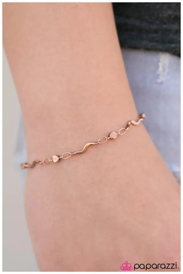 Paparazzi Bracelet City Sightseeing Copper Paparazzi Jewelry Bracelets