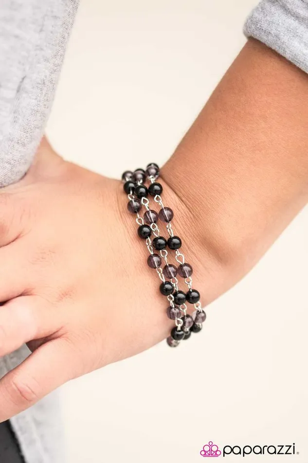 Paparazzi Bracelet Colorful Adventures Black Paparazzi Jewelry Bracelets