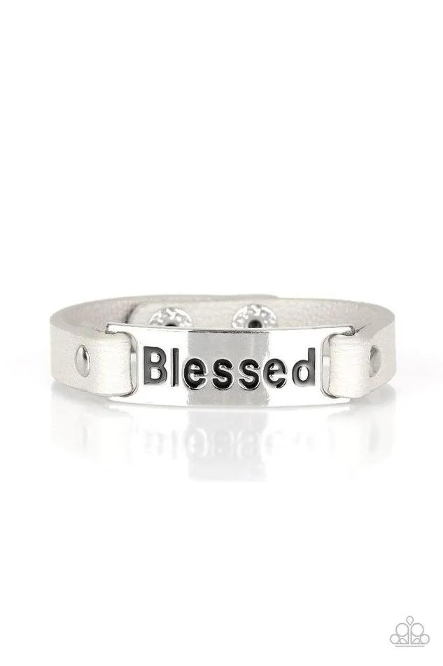 Paparazzi Bracelet Count Your Blessings Silver Paparazzi Jewelry Bracelets