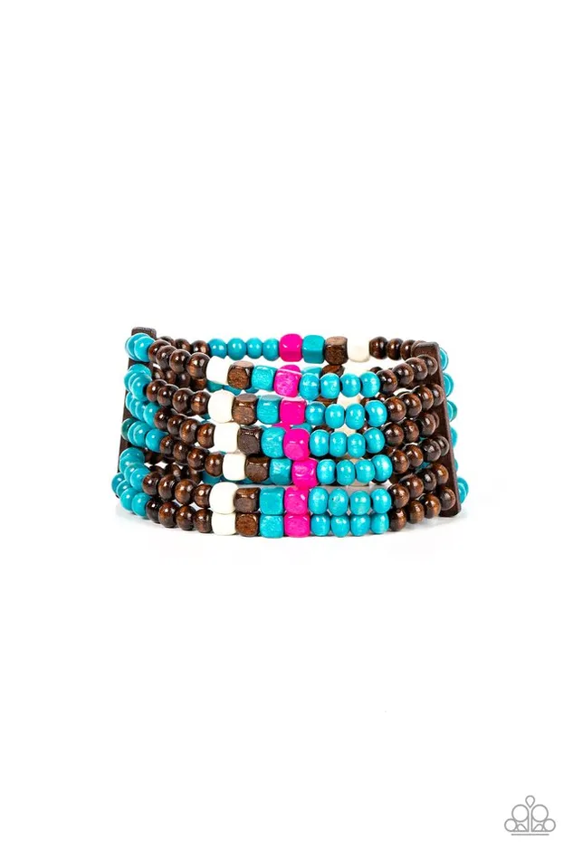 Paparazzi Bracelet Dive into Maldives Blue Paparazzi Jewelry Bracelets Paparazzi Bracelet Dive into Maldives Blue Paparazzi Jewelry Bracelets