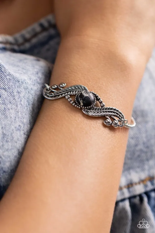 Paparazzi Bracelet Eye in the Sky Black Paparazzi Jewelry Bracelets