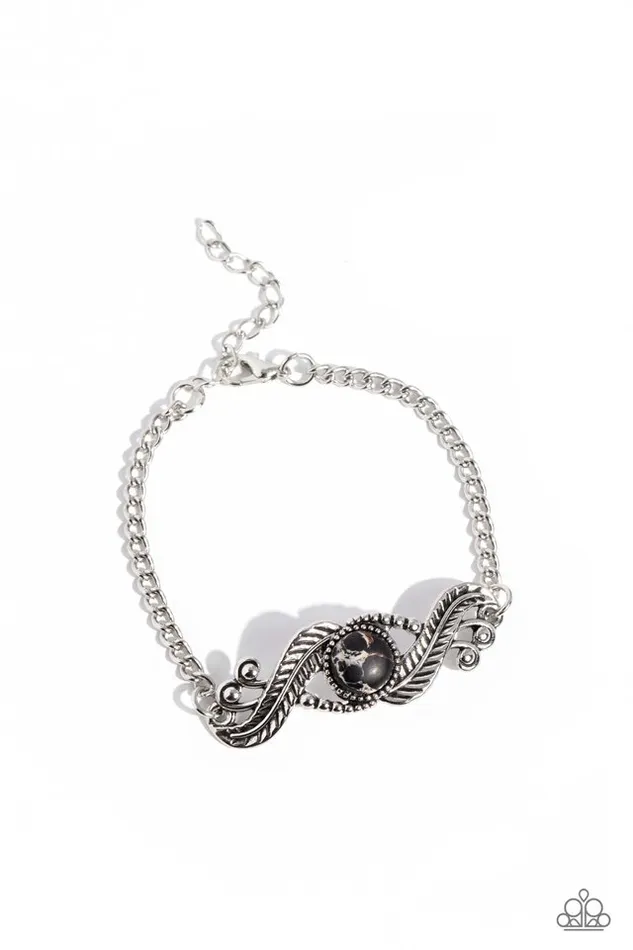 Paparazzi Bracelet Eye in the Sky Black Paparazzi Jewelry Bracelets Paparazzi Bracelet Eye in the Sky Black Paparazzi Jewelry Bracelets