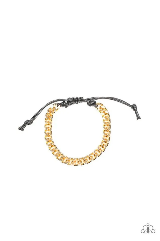 Paparazzi Bracelet Throwdown Gold Paparazzi Jewelry Bracelets