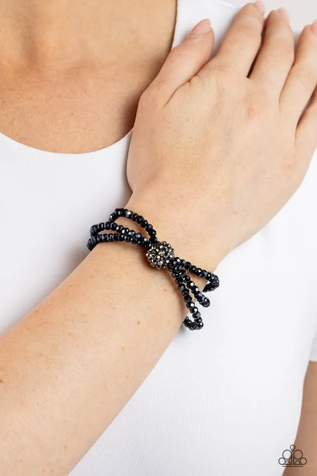 Paparazzi Bracelet Twisted Theme Blue Paparazzi Jewelry Bracelets
