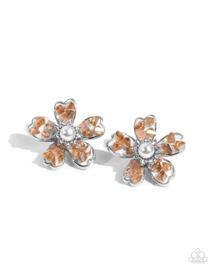 Paparazzi Earring Chiseled Casino Brown Paparazzi Jewelry Earrings Paparazzi Earring Chiseled Casino Brown Paparazzi Jewelry Earrings