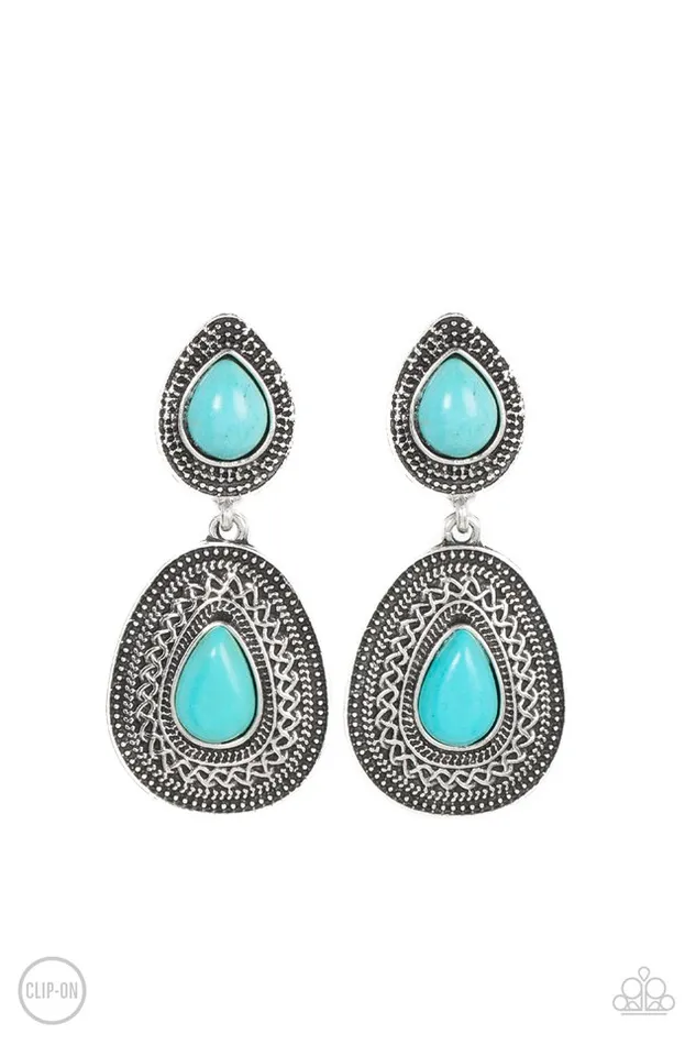 Paparazzi Earring Country Soul Blue Paparazzi Jewelry Earrings Paparazzi Earring Country Soul Blue Paparazzi Jewelry Earrings