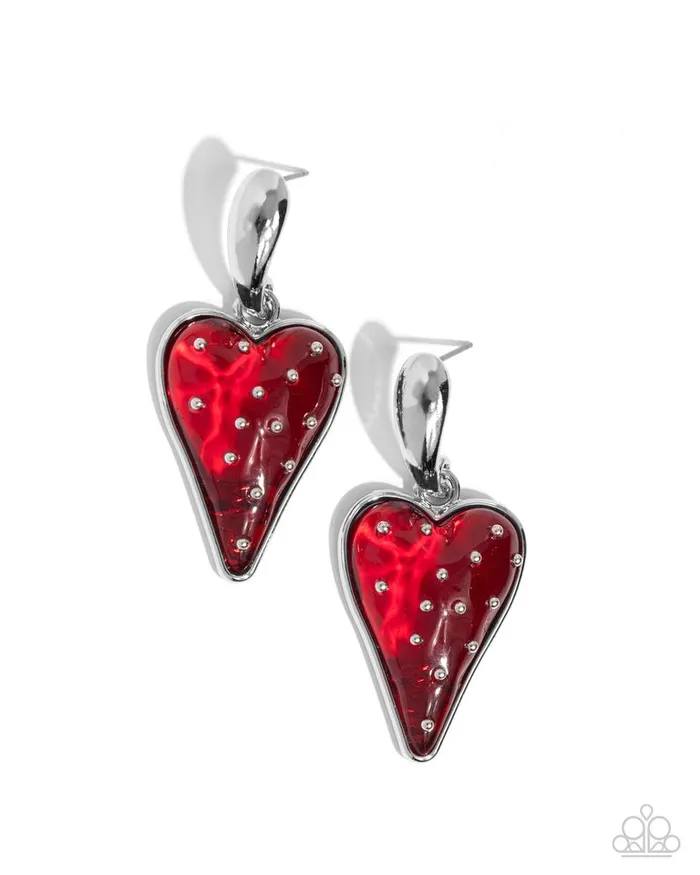 Paparazzi Earring Glossy Goodwill Red Paparazzi Jewelry Earrings Paparazzi Earring Glossy Goodwill Red Paparazzi Jewelry Earrings