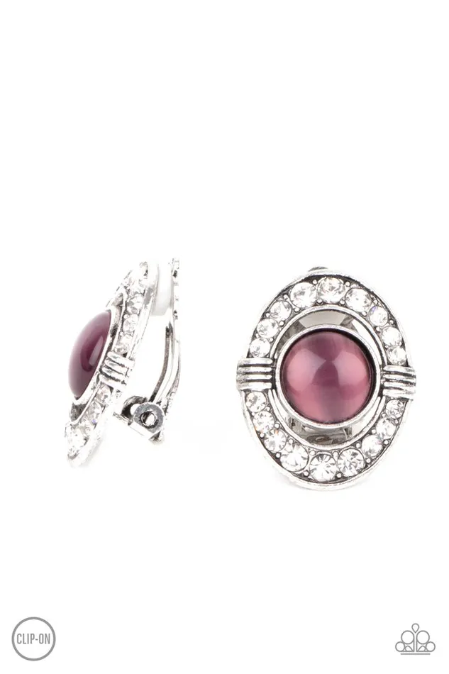 Paparazzi Earring GLOW of Force Purple Paparazzi Jewelry Earrings Paparazzi Earring GLOW of Force Purple Paparazzi Jewelry Earrings