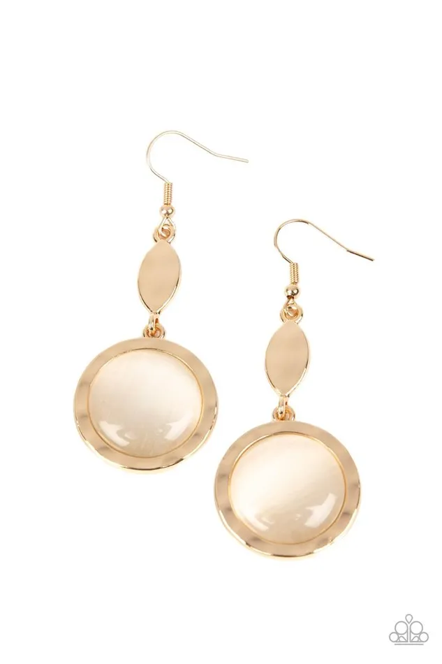 Paparazzi Earring Magically Magnificent Gold Paparazzi Jewelry Earrings Paparazzi Earring Magically Magnificent Gold Paparazzi Jewelry Earrings