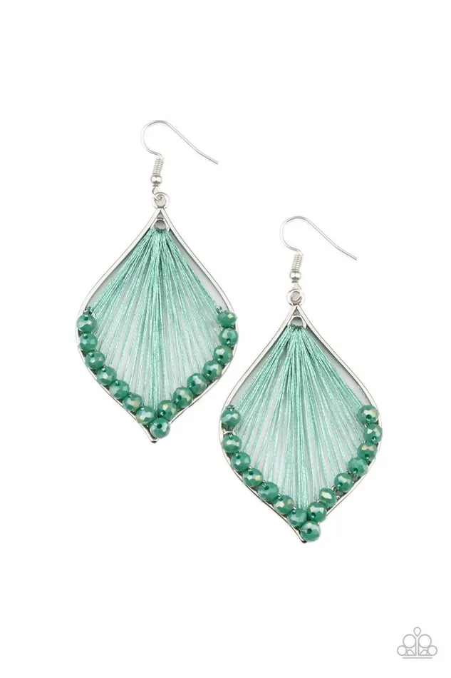 Paparazzi Earring Pulling at My HARPstrings Green Paparazzi Jewelry Earrings Paparazzi Earring Pulling at My HARPstrings Green Paparazzi Jewelry Earrings