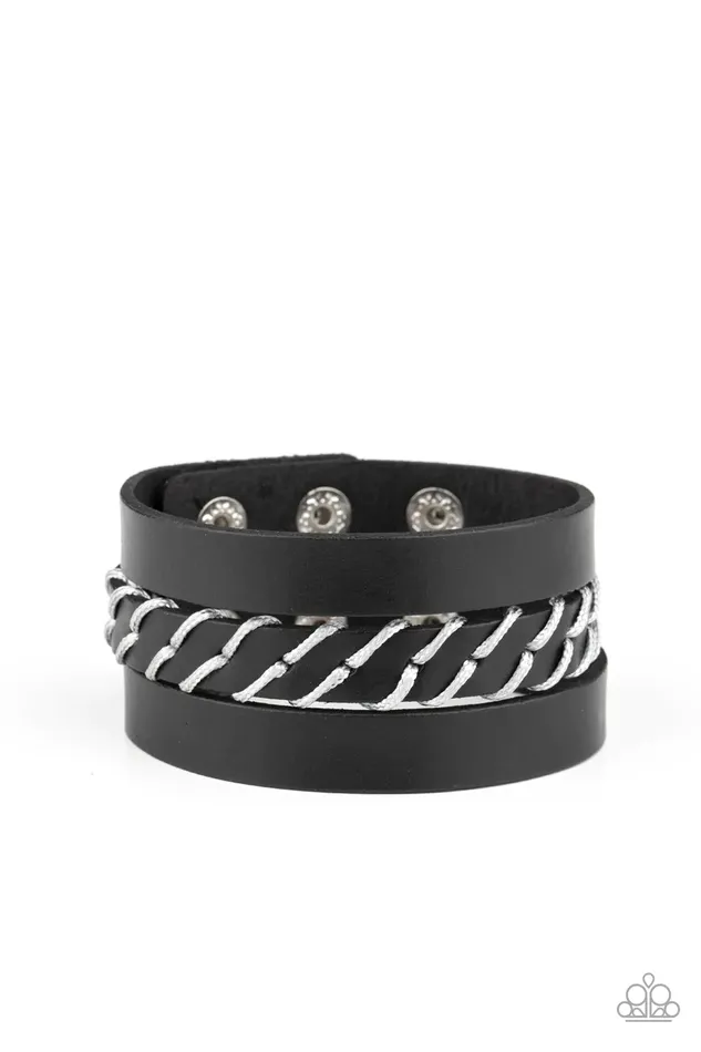 Paparazzi Jewelry Bracelets Paparazzi Bracelet Backroad Bounty Black